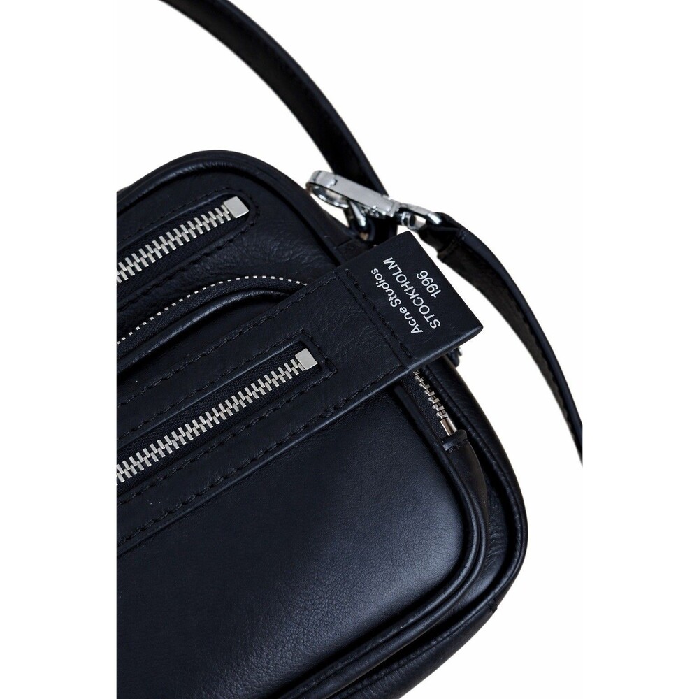 Acne Studios Small Black Leather Camero Party Shoulder Bag MSRP $1,950 - Picture 8 of 12